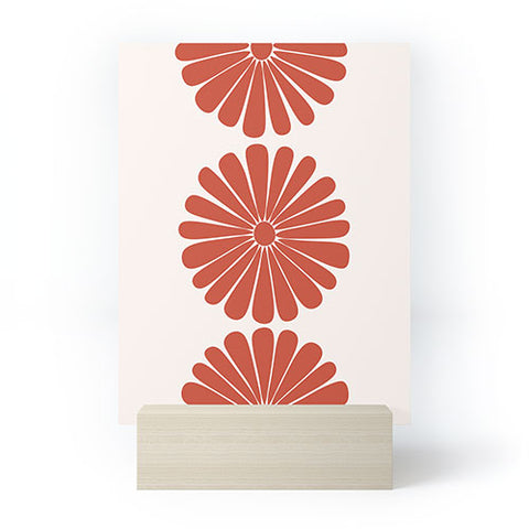 Colour Poems Retro Daisy III Mini Art Print