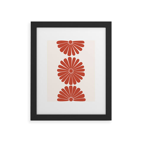 Colour Poems Retro Daisy III Framed Art Print