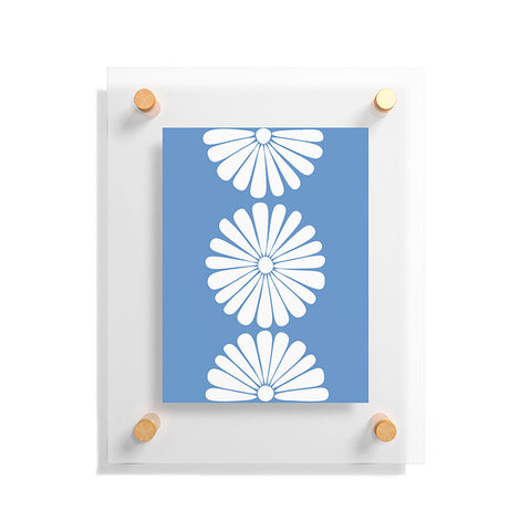 Colour Poems Retro Daisy XII Floating Acrylic Print