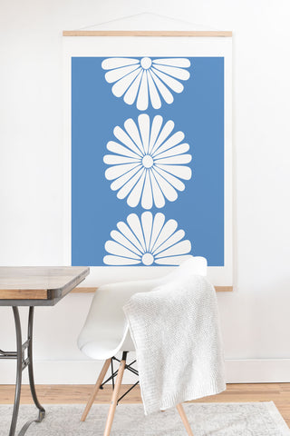 Colour Poems Retro Daisy XII Art Print And Hanger