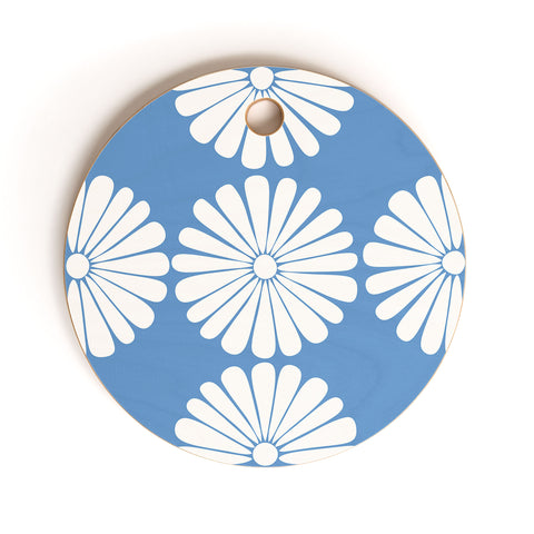 Colour Poems Retro Daisy XII Cutting Board Round