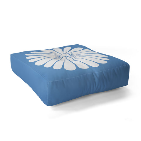 Colour Poems Retro Daisy XII Floor Pillow Square