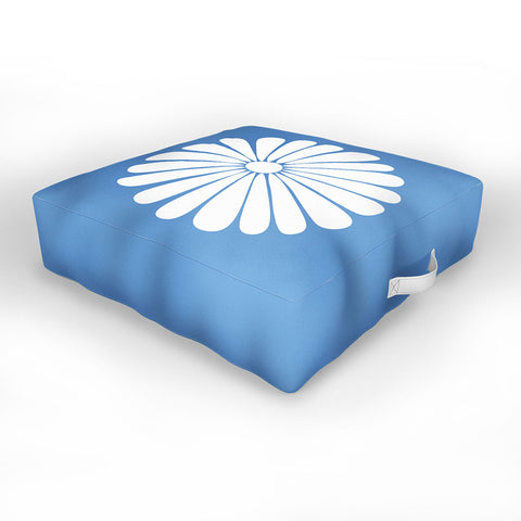 Colour Poems Retro Daisy XII Outdoor Floor Cushion