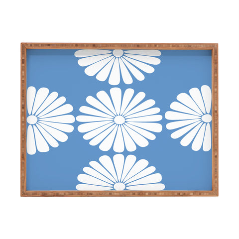 Colour Poems Retro Daisy XII Rectangular Tray