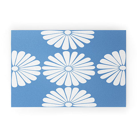 Colour Poems Retro Daisy XII Welcome Mat