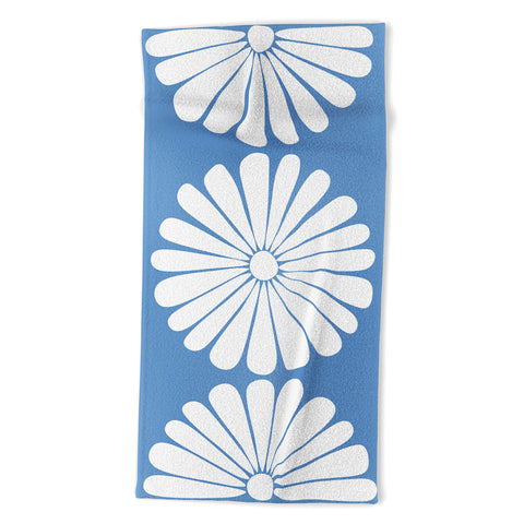 Colour Poems Retro Daisy XII Beach Towel