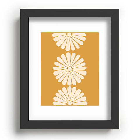 Colour Poems Retro Daisy XIX Recessed Framing Rectangle
