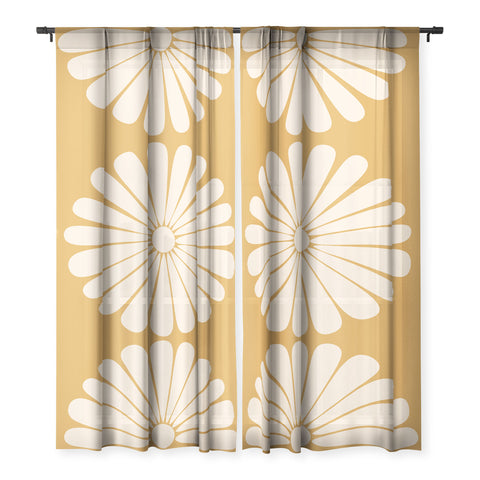 Colour Poems Retro Daisy XIX Sheer Non Repeat
