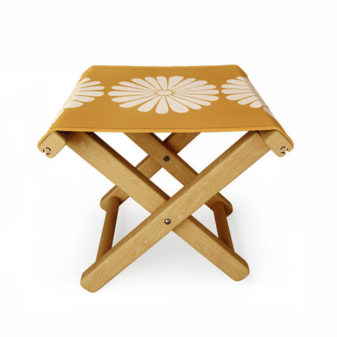 Colour Poems Retro Daisy XIX Folding Stool