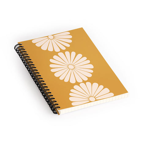 Colour Poems Retro Daisy XIX Spiral Notebook