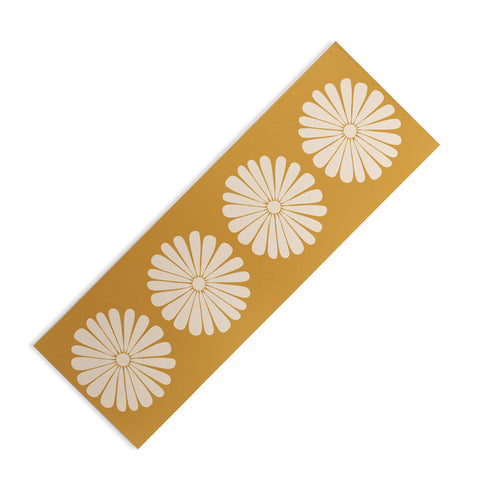 Colour Poems Retro Daisy XIX Yoga Mat