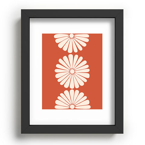 Colour Poems Retro Daisy XV Recessed Framing Rectangle