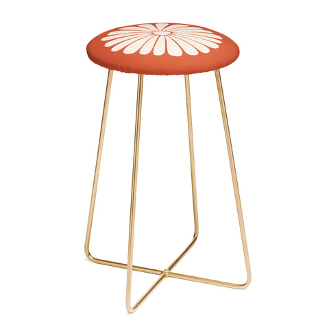 Colour Poems Retro Daisy XV Counter Stool