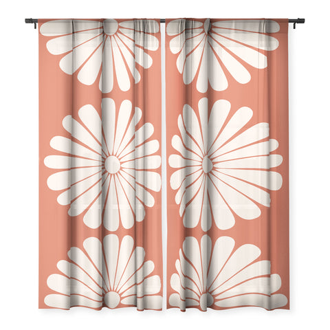 Colour Poems Retro Daisy XV Sheer Non Repeat