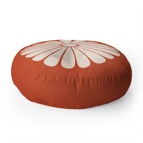 Colour Poems Retro Daisy XV Floor Pillow Round