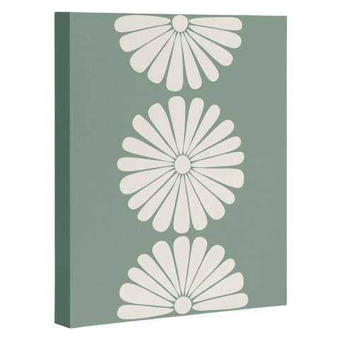 Colour Poems Retro Daisy XX Art Canvas