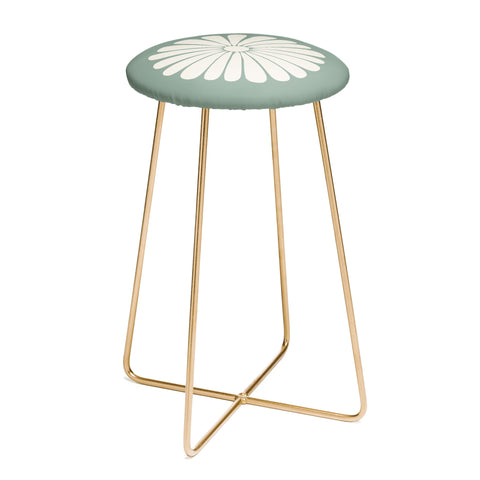 Colour Poems Retro Daisy XX Counter Stool