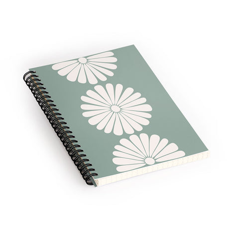Colour Poems Retro Daisy XX Spiral Notebook