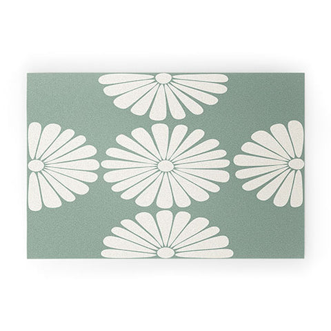 Colour Poems Retro Daisy XX Welcome Mat