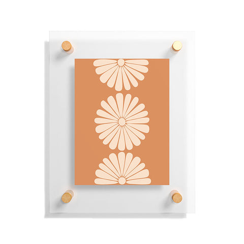 Colour Poems Retro Daisy XXII Floating Acrylic Print