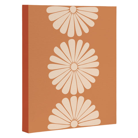 Colour Poems Retro Daisy XXII Art Canvas
