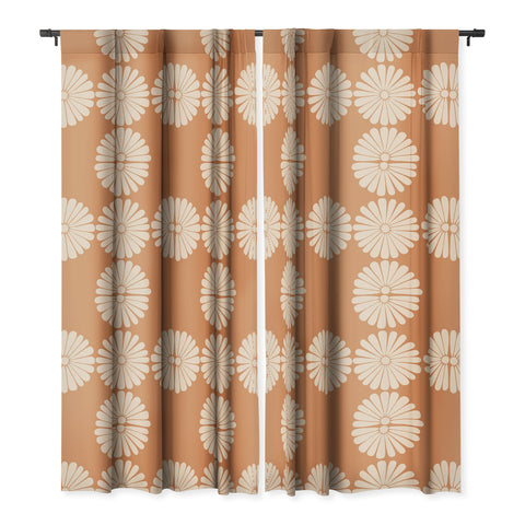 Colour Poems Retro Daisy XXII Blackout Window Curtain