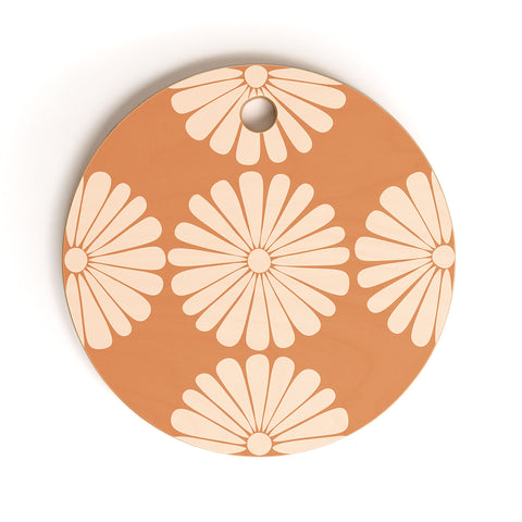 Colour Poems Retro Daisy XXII Cutting Board Round