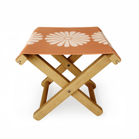 Colour Poems Retro Daisy XXII Folding Stool