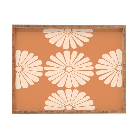 Colour Poems Retro Daisy XXII Rectangular Tray