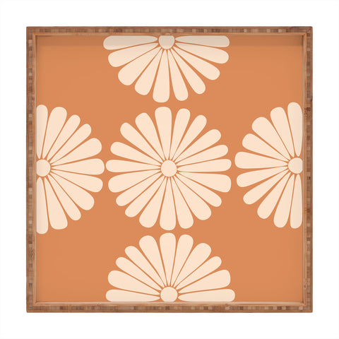 Colour Poems Retro Daisy XXII Square Tray