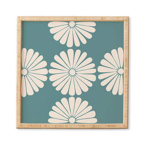 Colour Poems Retro Daisy XXIII Framed Wall Art