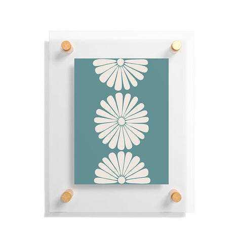 Colour Poems Retro Daisy XXIII Floating Acrylic Print