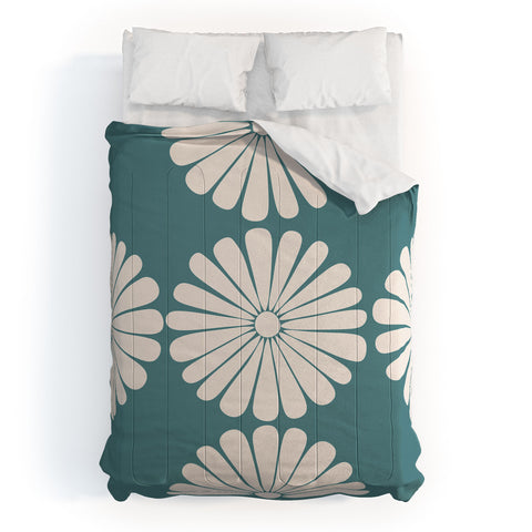 Colour Poems Retro Daisy XXIII Comforter