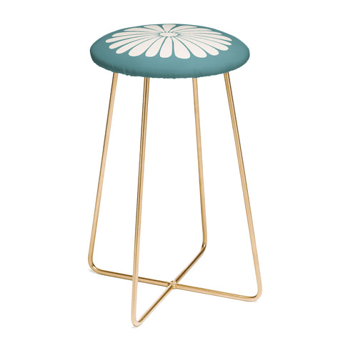 Colour Poems Retro Daisy XXIII Counter Stool