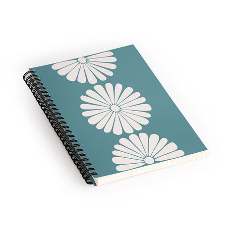 Colour Poems Retro Daisy XXIII Spiral Notebook