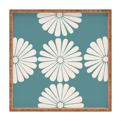 Colour Poems Retro Daisy XXIII Square Tray