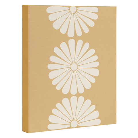 Colour Poems Retro Daisy XXIV Art Canvas