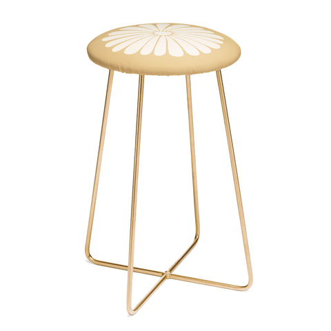Colour Poems Retro Daisy XXIV Counter Stool