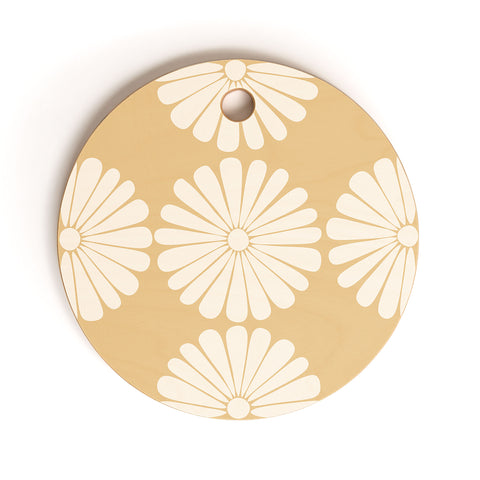 Colour Poems Retro Daisy XXIV Cutting Board Round
