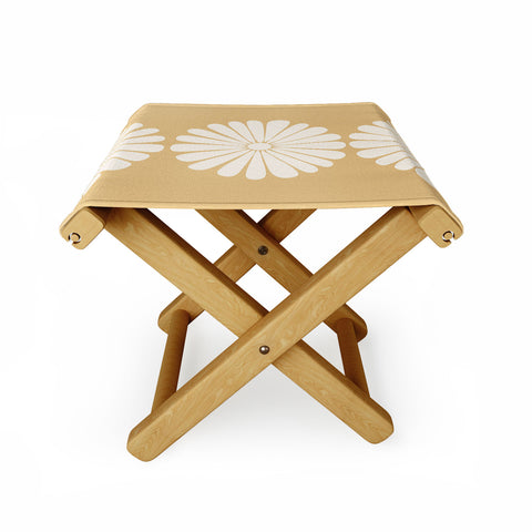 Colour Poems Retro Daisy XXIV Folding Stool