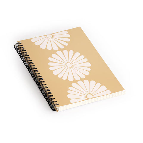 Colour Poems Retro Daisy XXIV Spiral Notebook