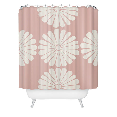 Colour Poems Retro Daisy XXVI Shower Curtain