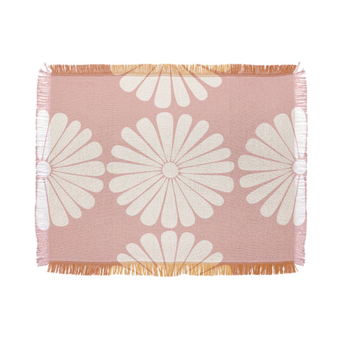 Colour Poems Retro Daisy XXVI Throw Blanket