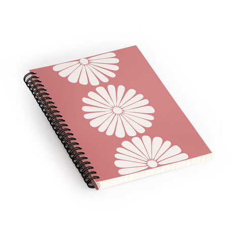 Colour Poems Retro Daisy XXVII Spiral Notebook