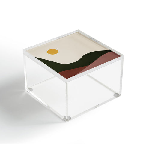Colour Poems Rolling Hills Minimalism Acrylic Box