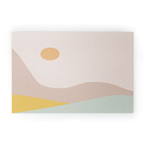 Colour Poems Rolling Hills Minimalism II Welcome Mat