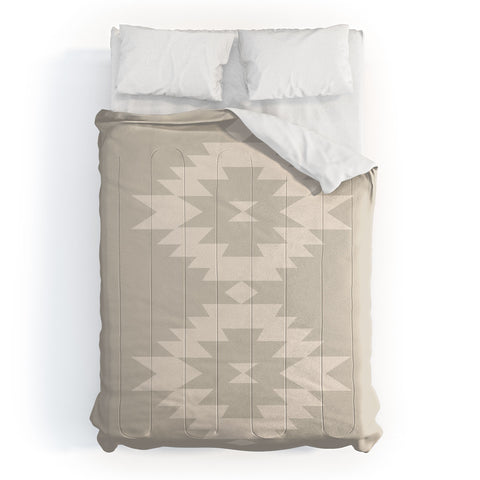 Colour Poems Southwestern Minimalism White Comforter