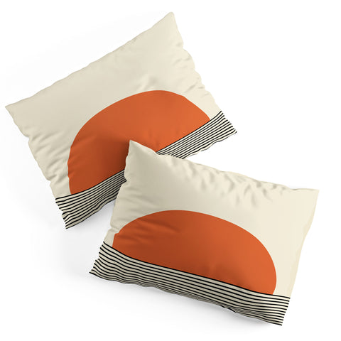Colour Poems Sunrise Orange Pillow Shams