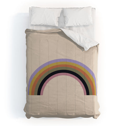 Colour Poems Vintage Rainbow II Comforter