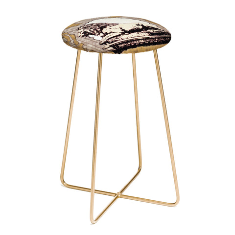 Conor O'Donnell Heraldry Counter Stool